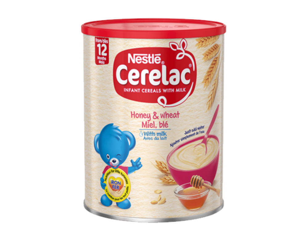 CERELAC HONEY & WHEAT MIEL BLE WITH MILK 400 GM